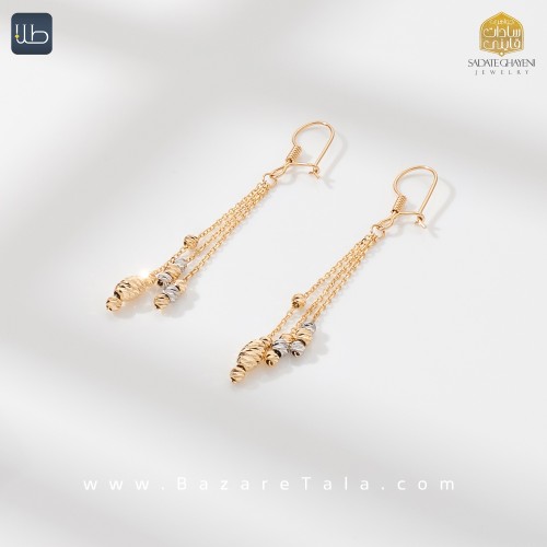 گوشواره طلا دوریکا (کد 3880)