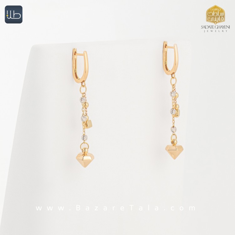 گوشواره طلا ویوا (کد 3893)