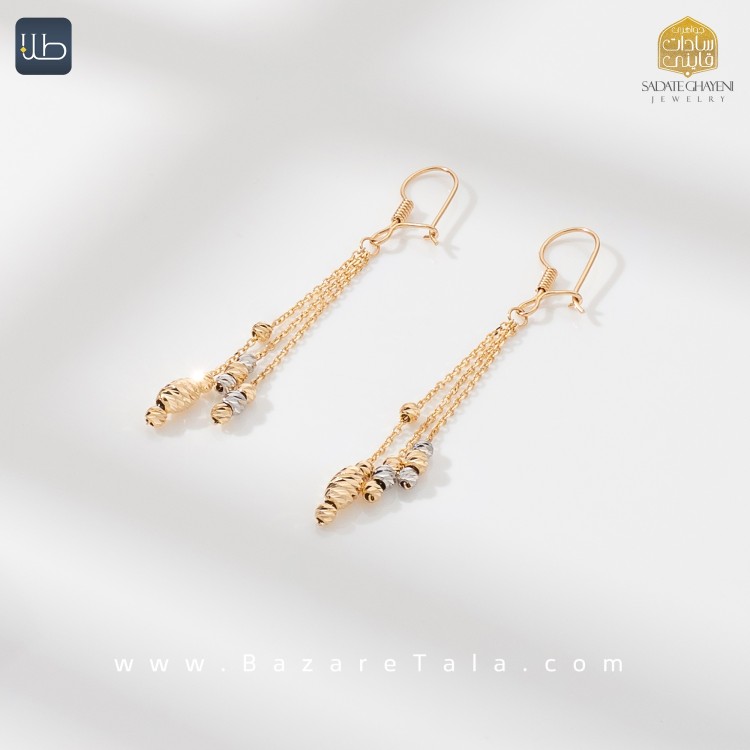 گوشواره طلا دوریکا (کد 3880)