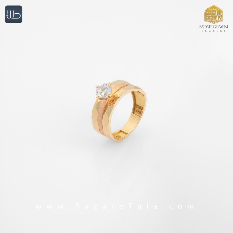 انگشتر طلا تورنتو نایس (کد 3664)