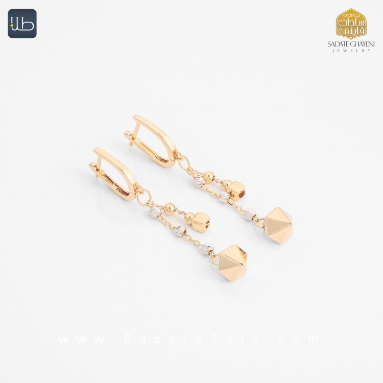 گوشواره طلا ویوا (کد 3893)