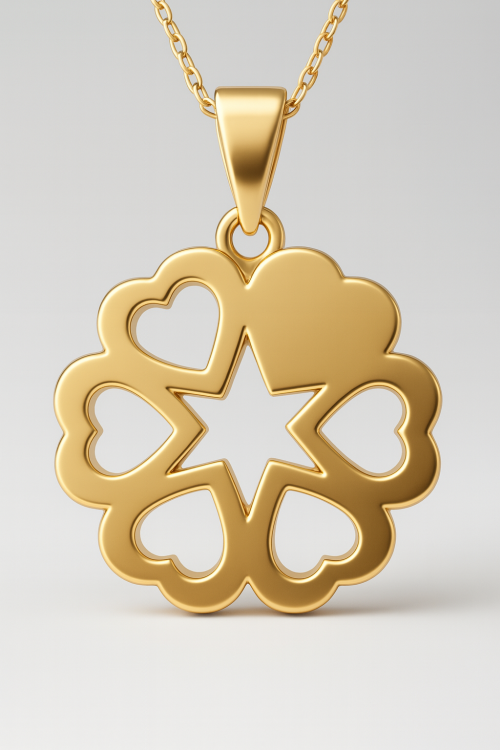 پلاک طلای مینیمال (کد 5517)