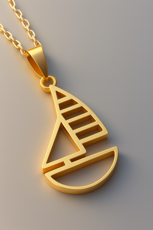 پلاک طلای مینیمال (کد 5516)