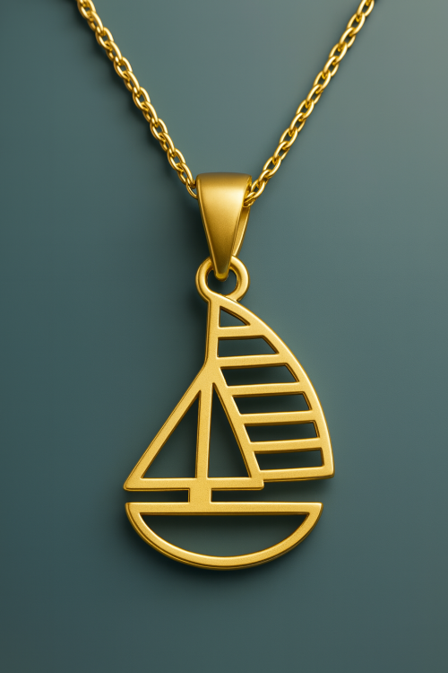 پلاک طلای مینیمال (کد 5516)