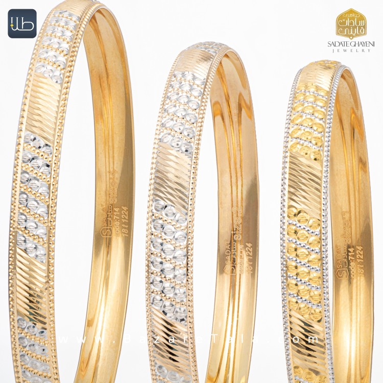 النگو طلا مدل 714 (کد 3523)