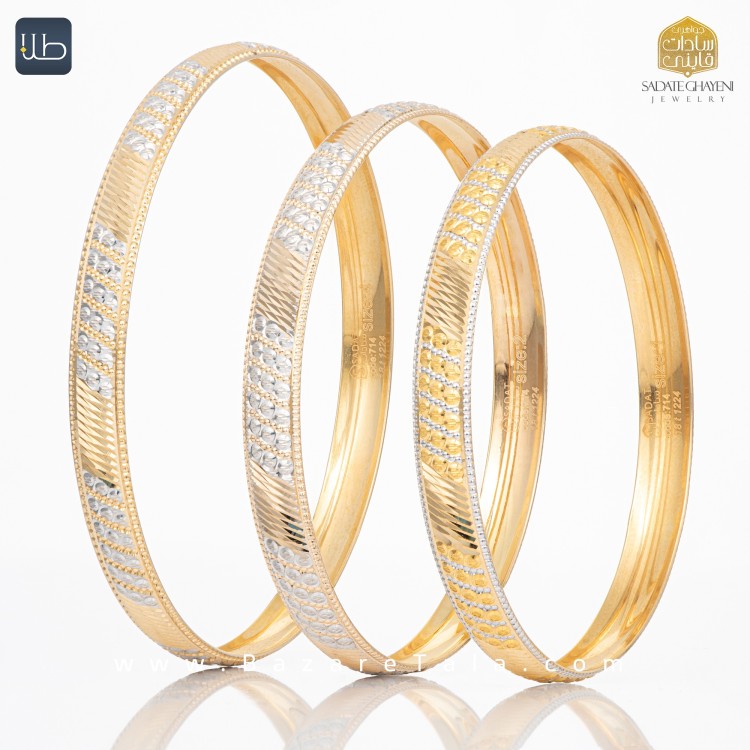 النگو طلا مدل 714 (کد 3523)