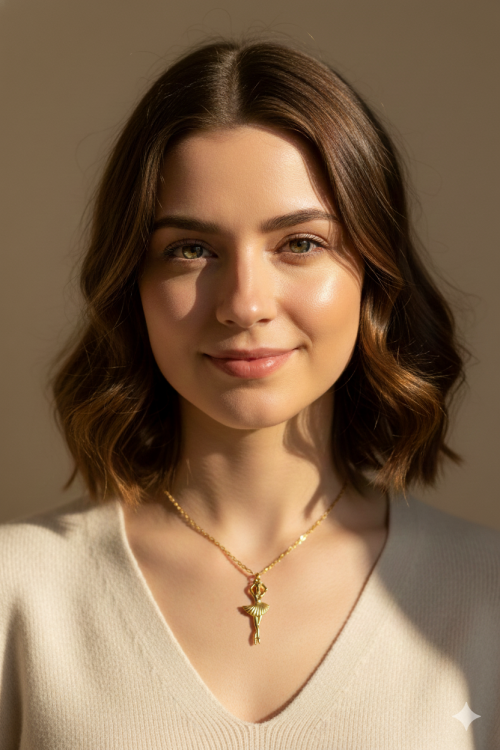 پلاک طلای مینیمال (کد 5520)