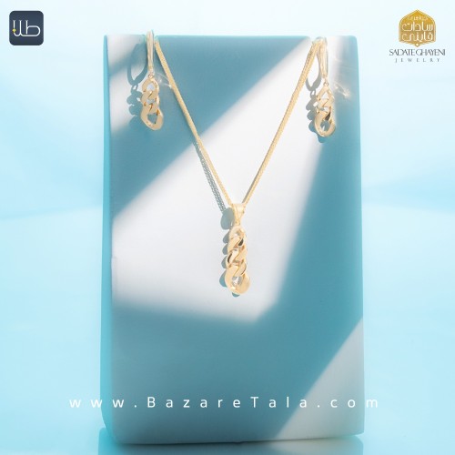 نیم ست طلا کارتیه