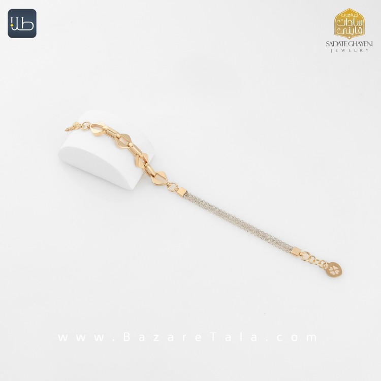 دستبند طلا شال (کد 4500)