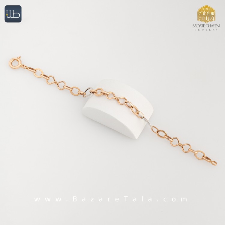 دستبند طلا هالوی (کد 4285)
