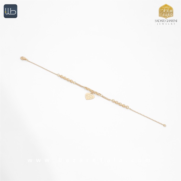 دستبند طلا طرح تیفانی (کد 4498)