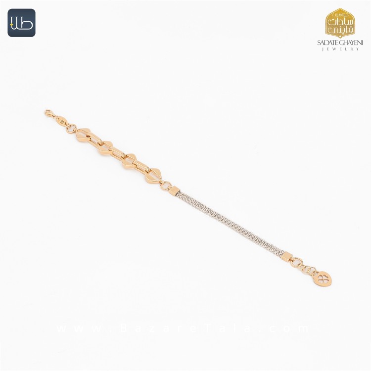 دستبند طلا شال (کد 4500)