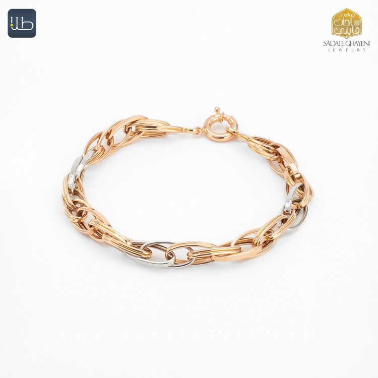 دستبند طلا جی تاش (کد 4379)