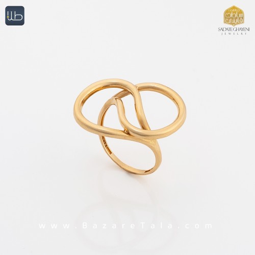 انگشتر طلا هندسی (کد 4470)