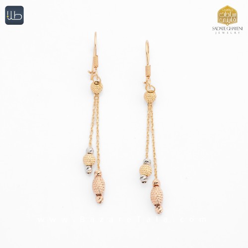 گوشواره طلا دوریکا (کد 3877)