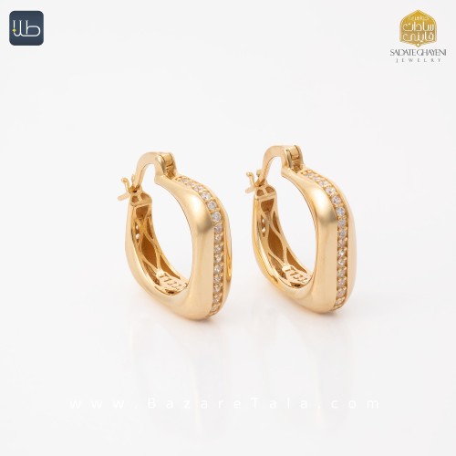 گوشواره طلا ورساچی (کد 4277)