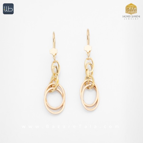 گوشواره طلا شقایق