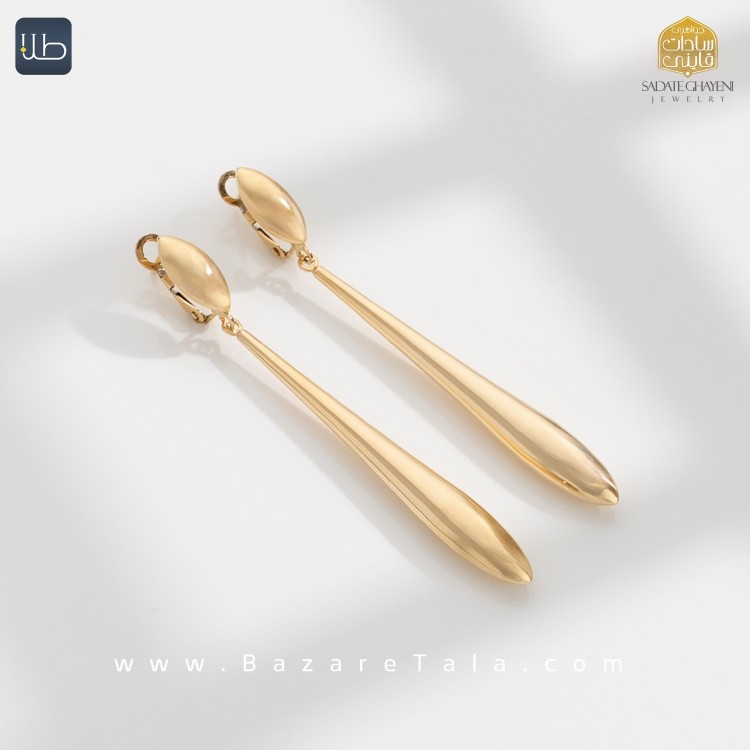 گوشواره طلا بنی آکوا (کد 4463)