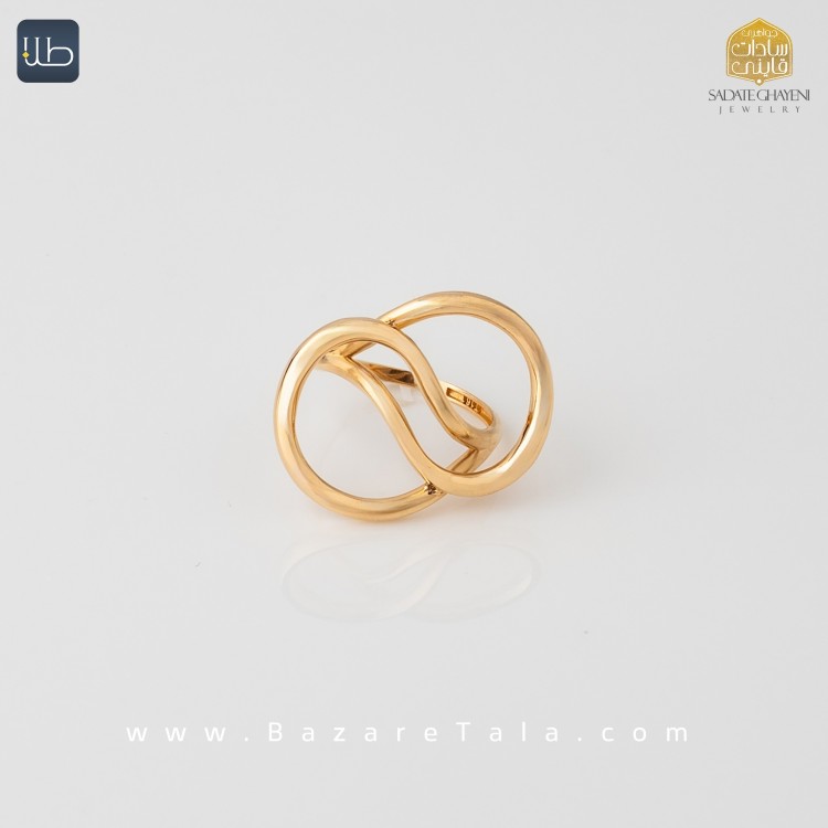 انگشتر طلا هندسی (کد 4470)