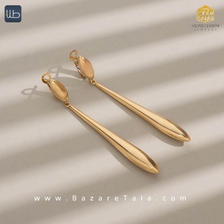 گوشواره طلا بنی آکوا (کد 4463)