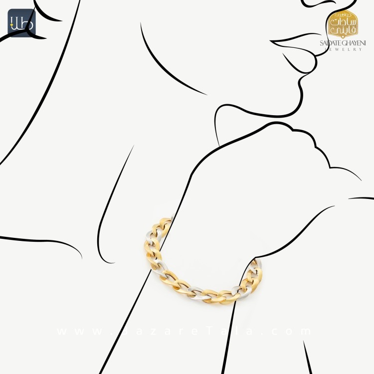 دستبند طلا آریانا (کد 4289)