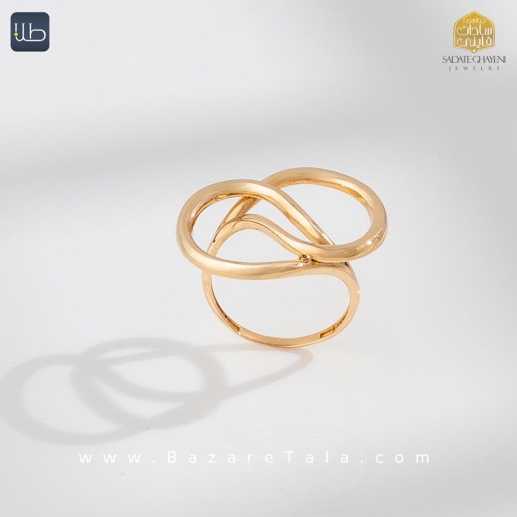 انگشتر طلا هندسی (کد 4470)