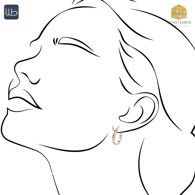 گوشواره طلا ببتو bebeto (کد 4510)