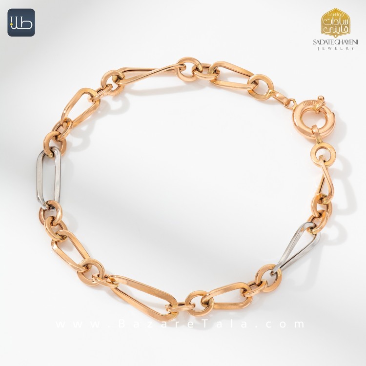 دستبند طلا هالوی (کد 4286)