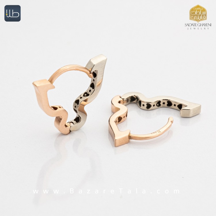 گوشواره طلا ماریا (کد 3918)