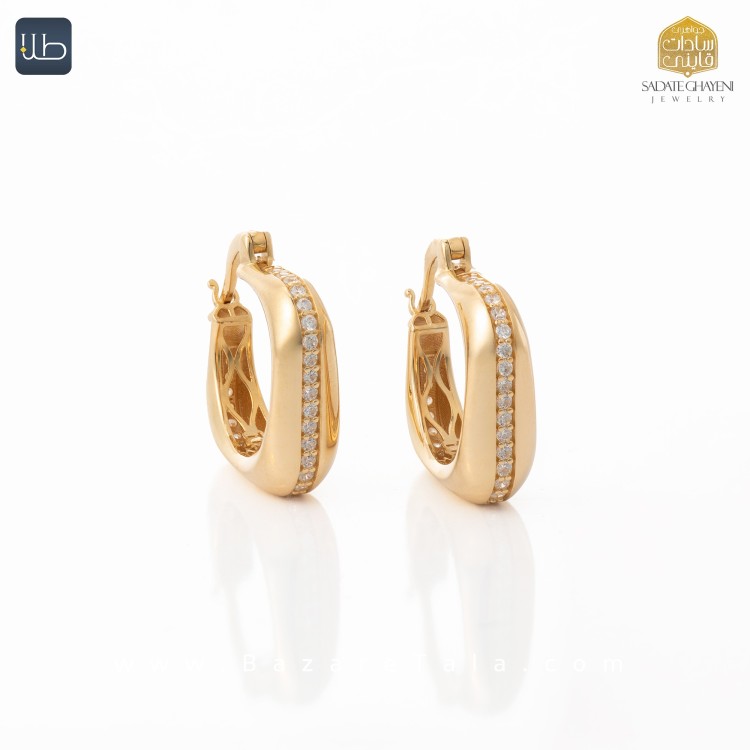 گوشواره طلا ورساچی (کد 4277)