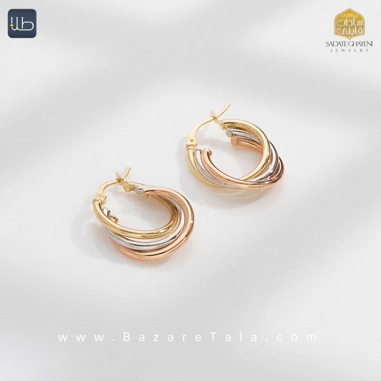 گوشواره طلا ببتو Bebeto (کد 4513)