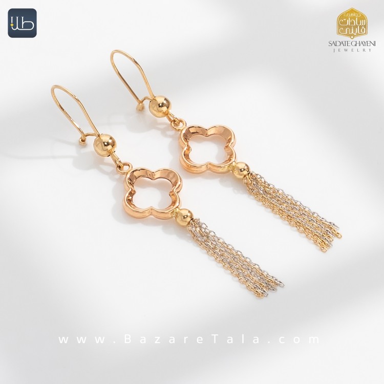 گوشواره طلا اریانا (کد 4305)