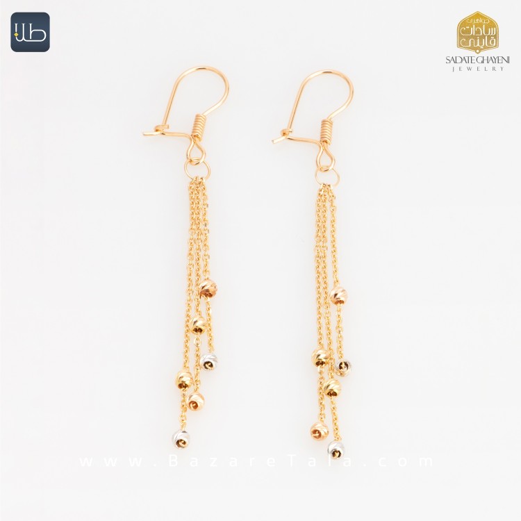 گوشواره طلا دوریکا (کد 4312)