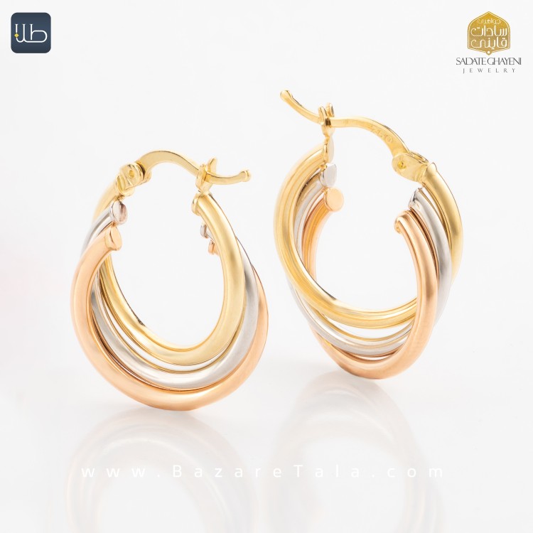 گوشواره طلا ببتو Bebeto (کد 4513)
