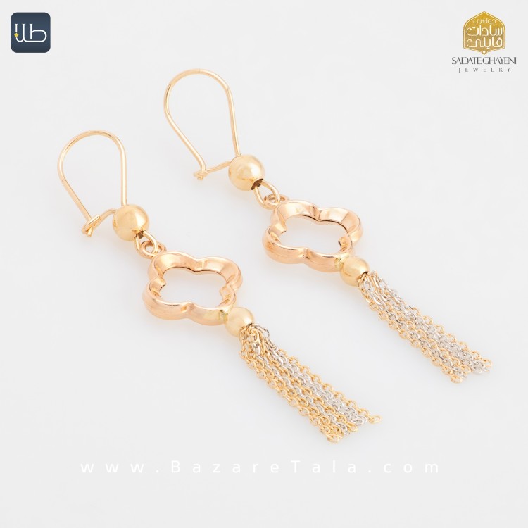 گوشواره طلا اریانا (کد 4305)