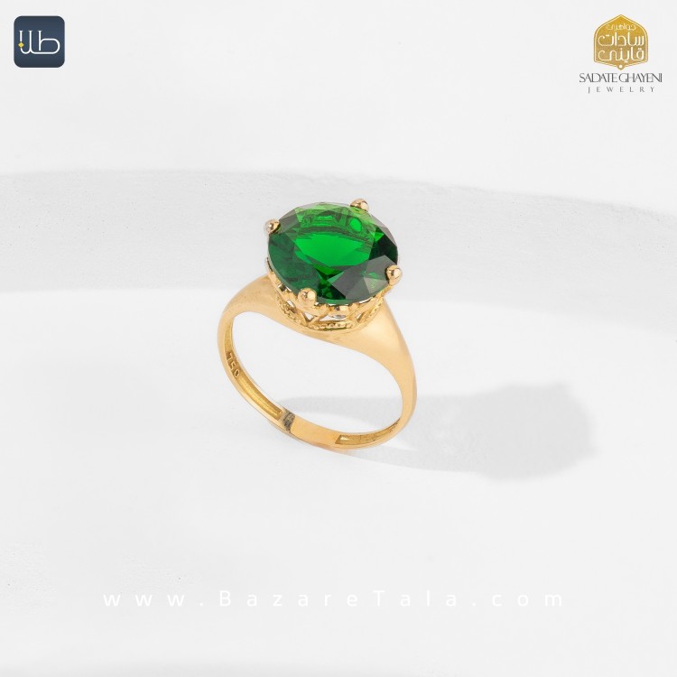 انگشتر طلا زریاس (کد 3933)