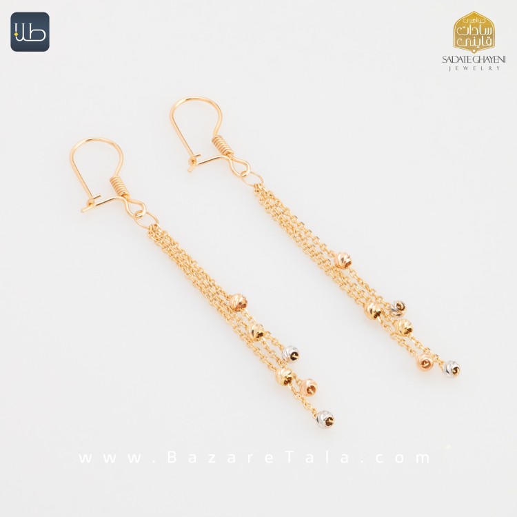 گوشواره طلا دوریکا (کد 4312)