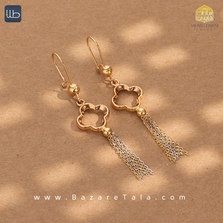 گوشواره طلا اریانا (کد 4305)