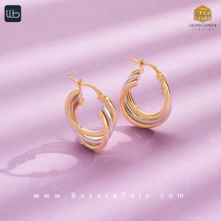 گوشواره طلا ببتو Bebeto (کد 4513)