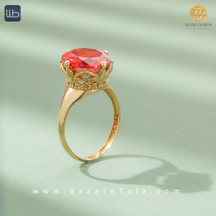 انگشتر طلا زریاس (کد 3934)
