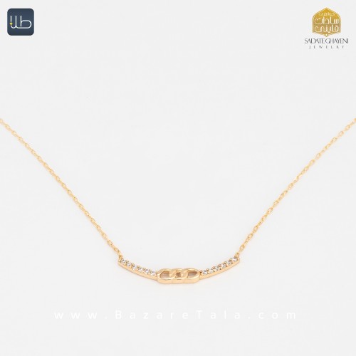 گردنبند طلا موریس (کد 4447)