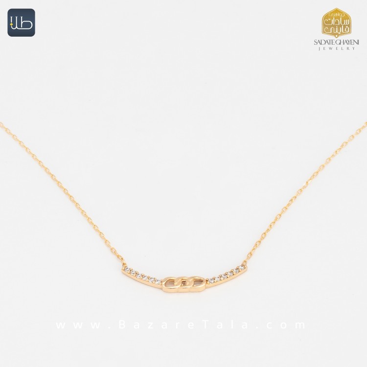 گردنبند طلا موریس (کد 4447)