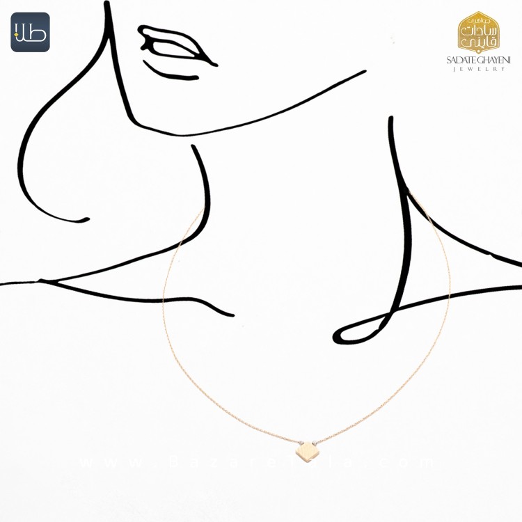 گردنبند طلا وستا (کد 3964)