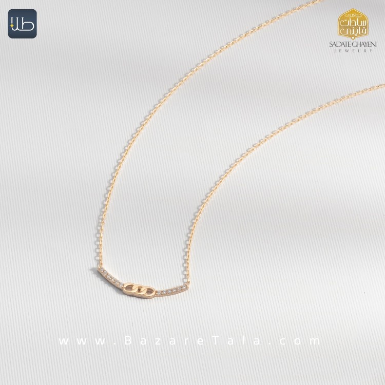 گردنبند طلا موریس (کد 4447)