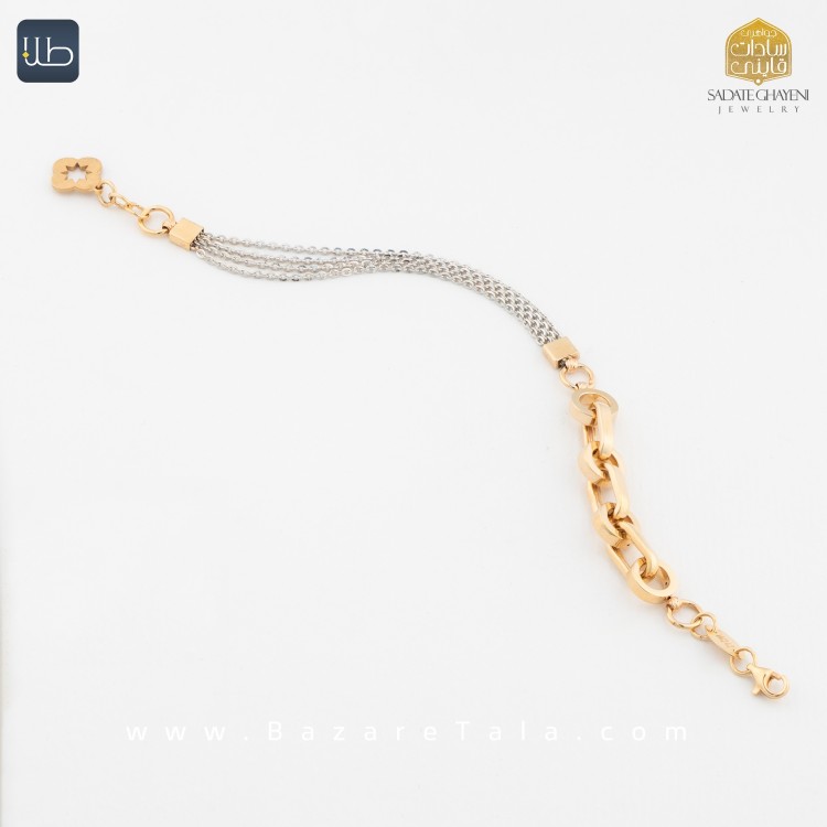 دستبند طلا شال (کد 4501)