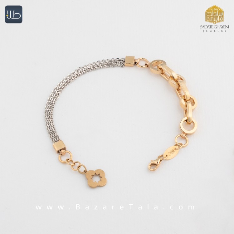 دستبند طلا شال (کد 4501)