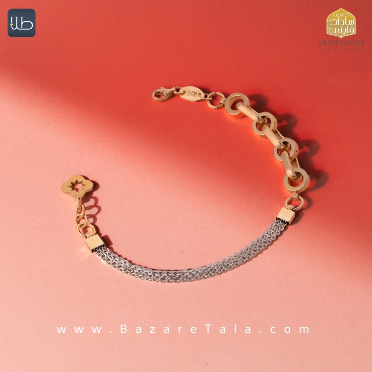 دستبند طلا شال (کد 4501)