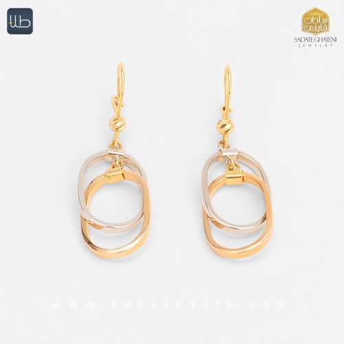 گوشواره طلا هالوی
