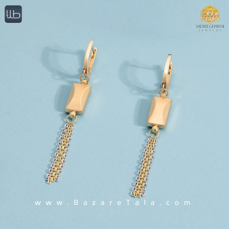 گوشواره طلا ویولت (کد 4308)
