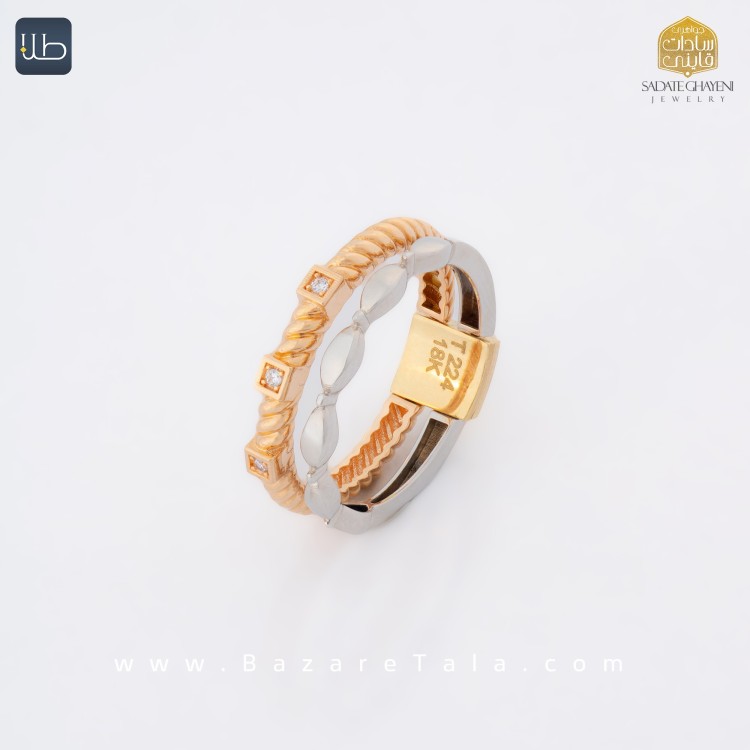 انگشتر طلا دیویدیورمن (کد 3670)